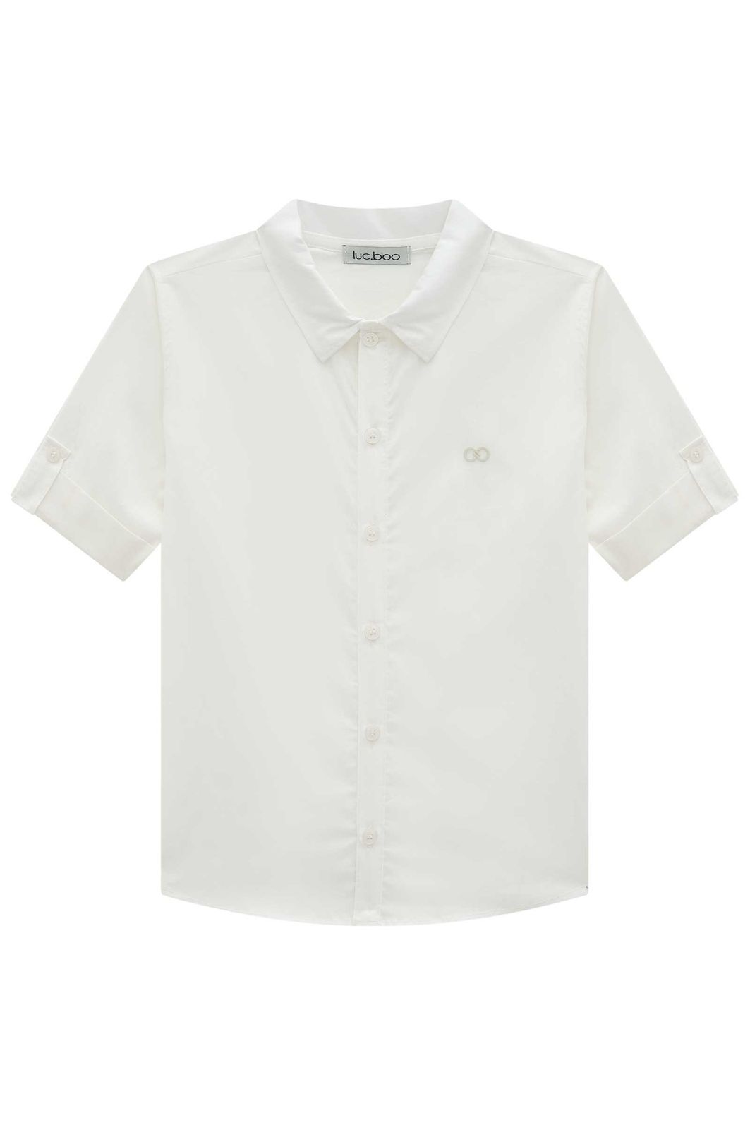 Camisa em tricoline mônaco com elastano 94787 LucBoo Infantil Menino Camisa em tricoline mônaco com elastano 94787 LucBoo Infantil Menino