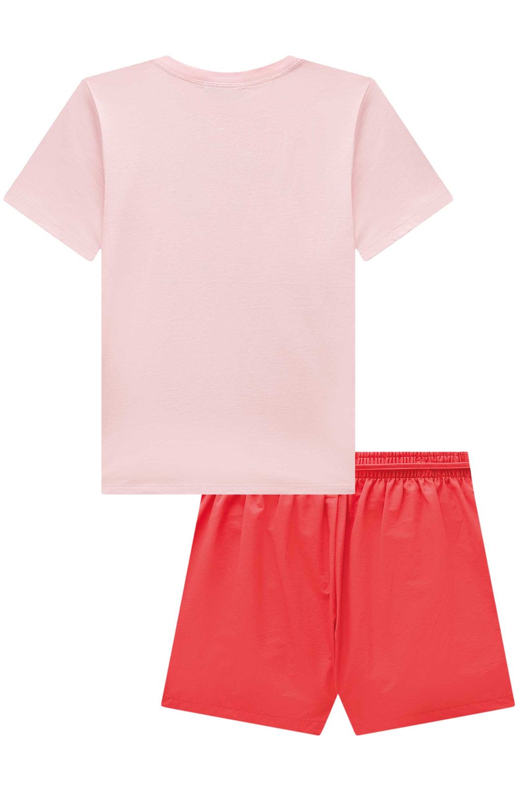 Conjunto de camiseta comfy em meia malha e shorts em alfaiataria milos 98970 Lilimoon Teen Menina Conjunto de camiseta comfy em meia malha e shorts em alfaiataria milos 98970 Lilimoon Teen Menina