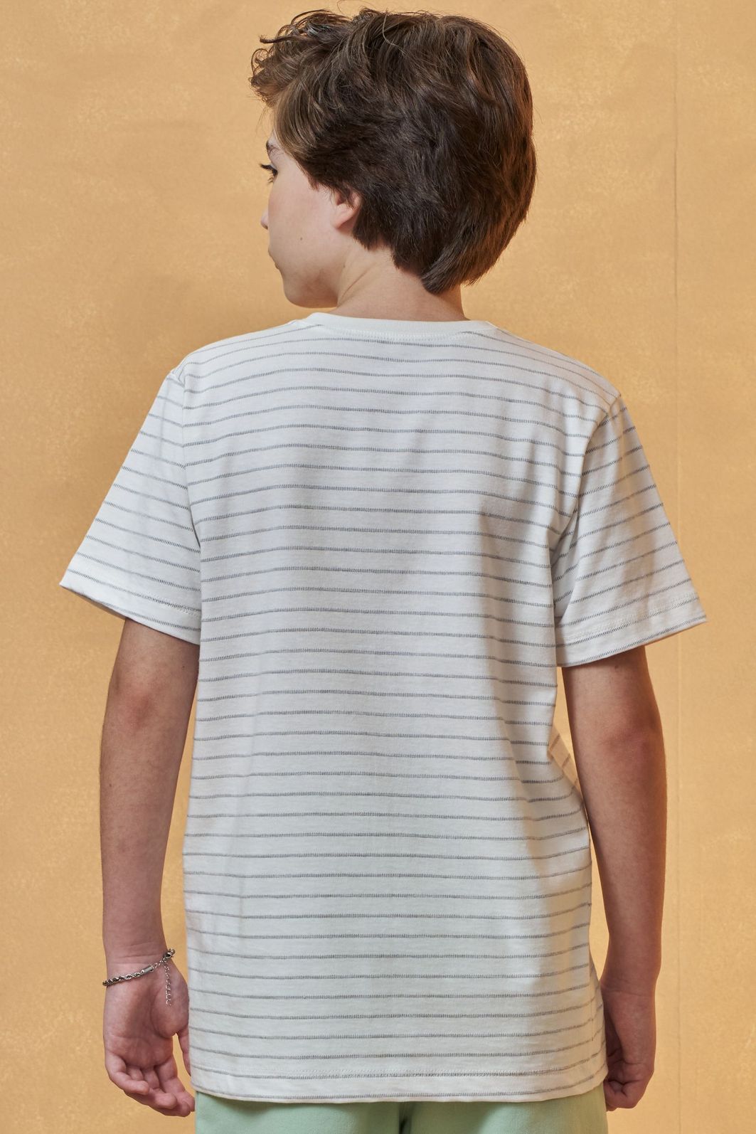 Camiseta em malha pontilhada 96377 Johnny Fox Teen Menino Camiseta em malha pontilhada 96377 Johnny Fox Teen Menino
