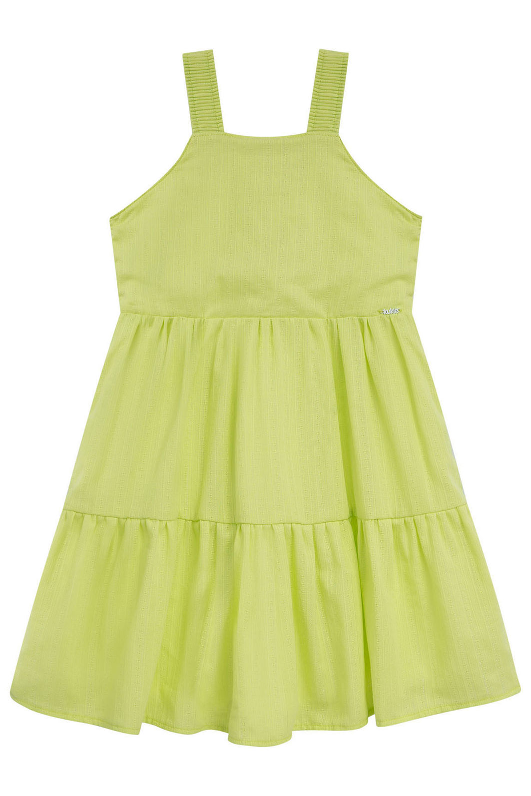Vestido em tricoline maquinetado 96376 Kukiê Infantil Menina Vestido em tricoline maquinetado 96376 Kukiê Infantil Menina