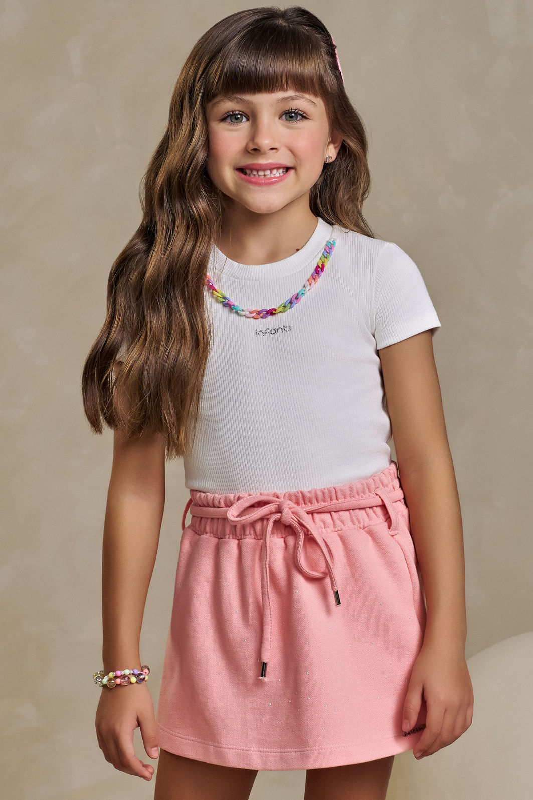 Blusa em canelado liz 93464 Infanti Infantil Menina Blusa em canelado liz 93464 Infanti Infantil Menina