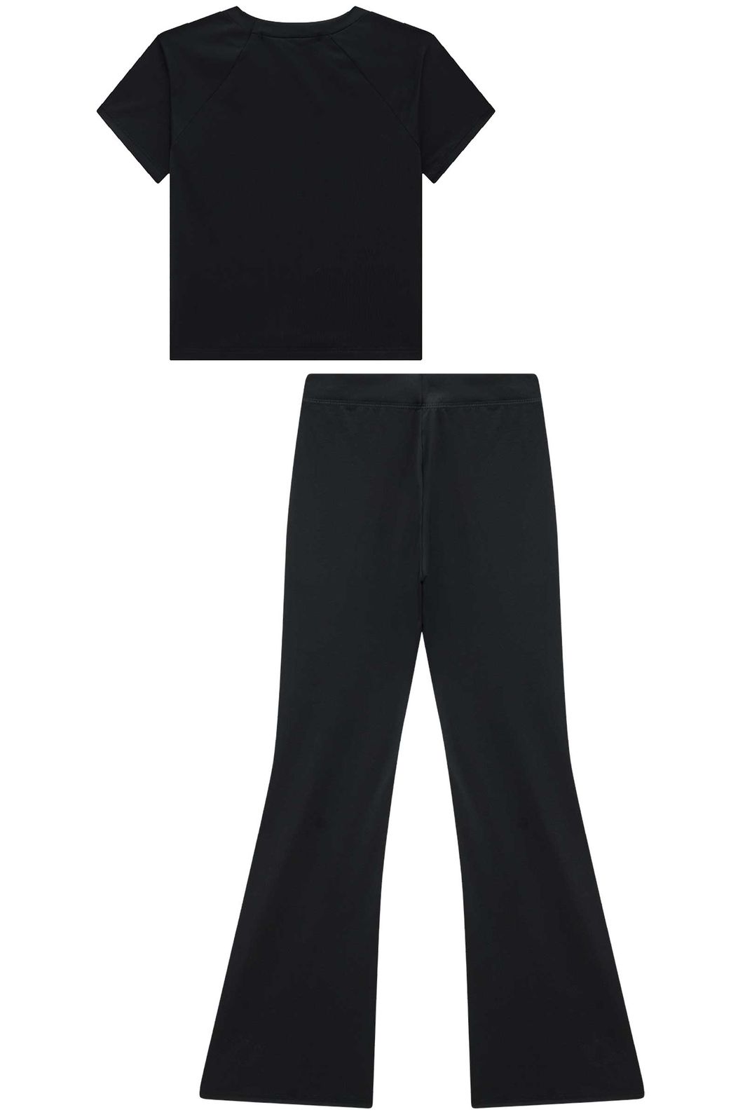 Conjunto de blusa e calça bailarina em malha poliamida com proteção UV 50+ 96494 Lilimoon Teen Menina Conjunto de blusa e calça bailarina em malha poliamida com proteção UV 50+ 96494 Lilimoon Teen Menina