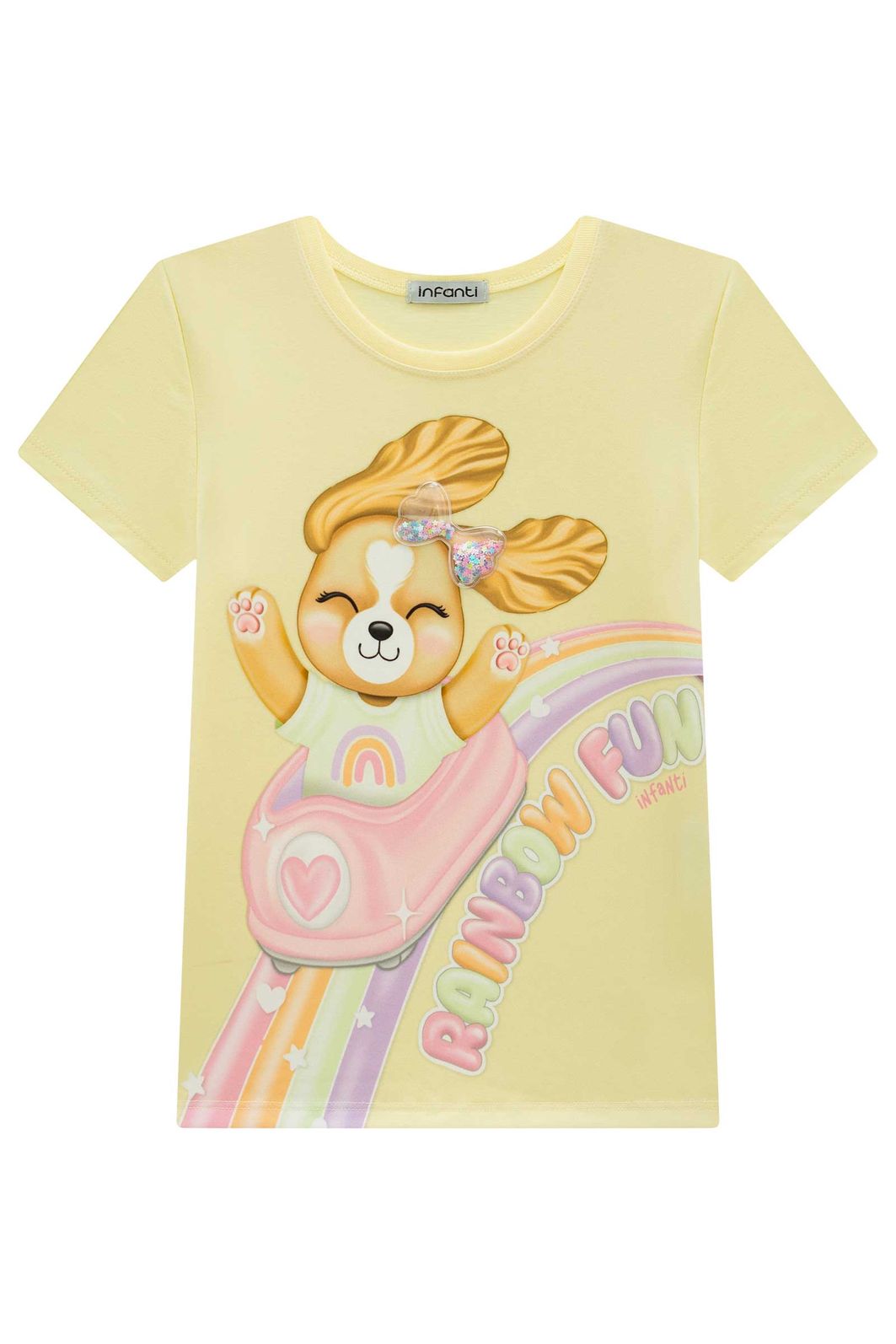 Blusa em meia malha 98532 Infanti Infantil Menina Blusa em meia malha 98532 Infanti Infantil Menina
