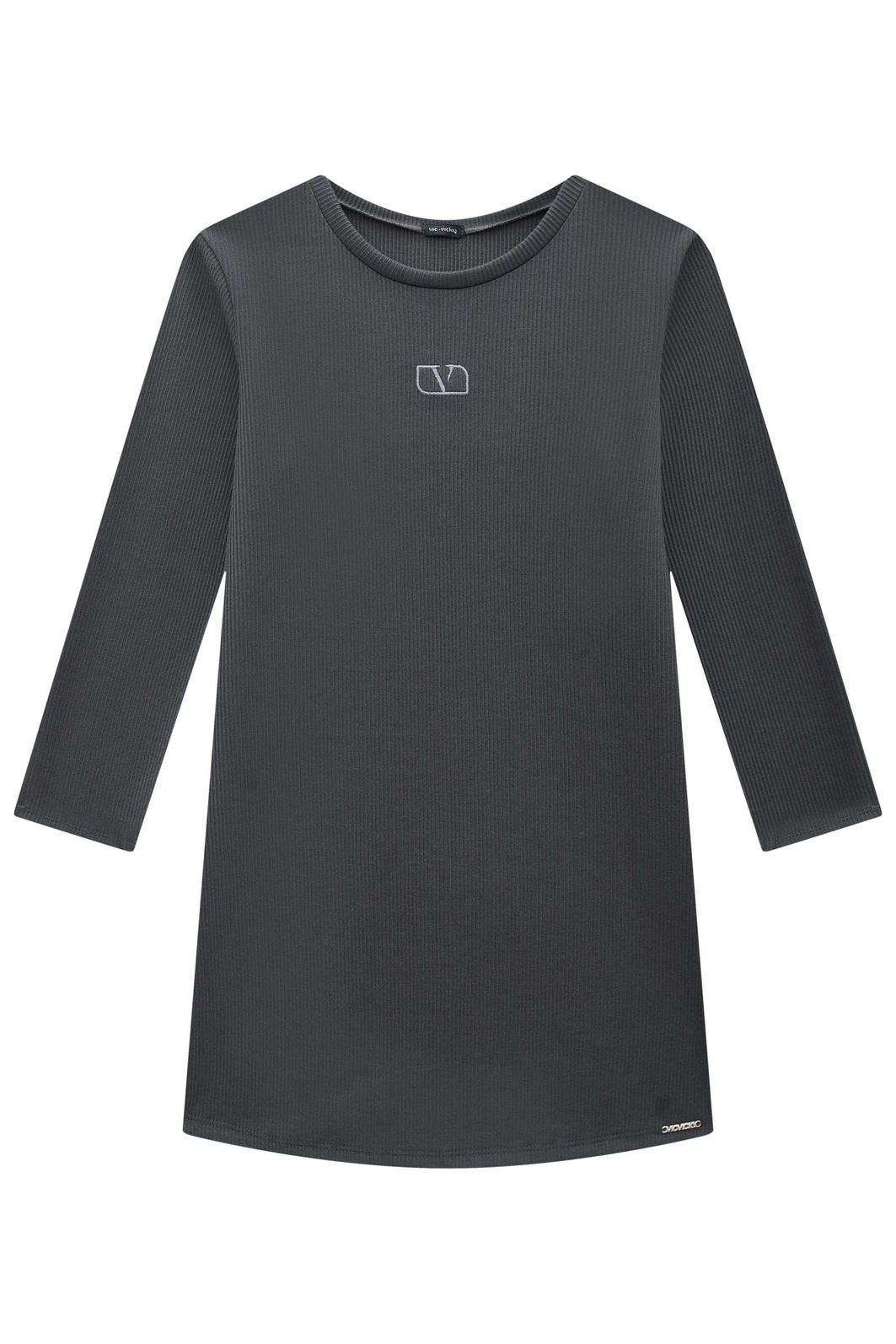 Vestido em soft line 90646 Vic Teen Menina Vestido em soft line 90646 Vic Teen Menina