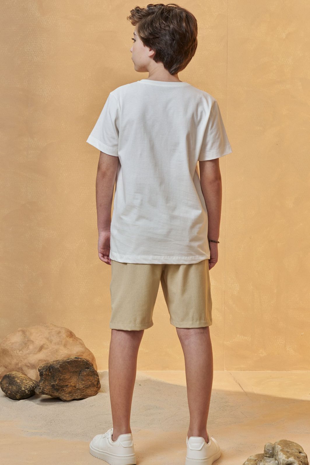 Camiseta em meia malha 95773 Johnny Fox Teen Menino Camiseta em meia malha 95773 Johnny Fox Teen Menino