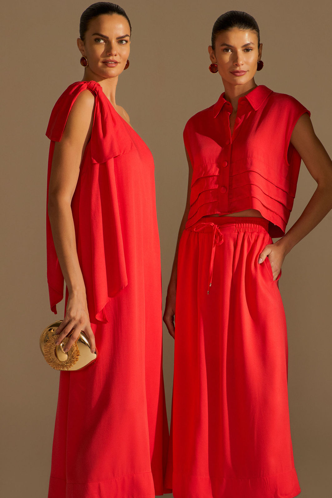 Vestido assimétrico maxi midi em blend de viscose 96179 Linzzi Vestido assimétrico maxi midi em blend de viscose 96179 Linzzi
