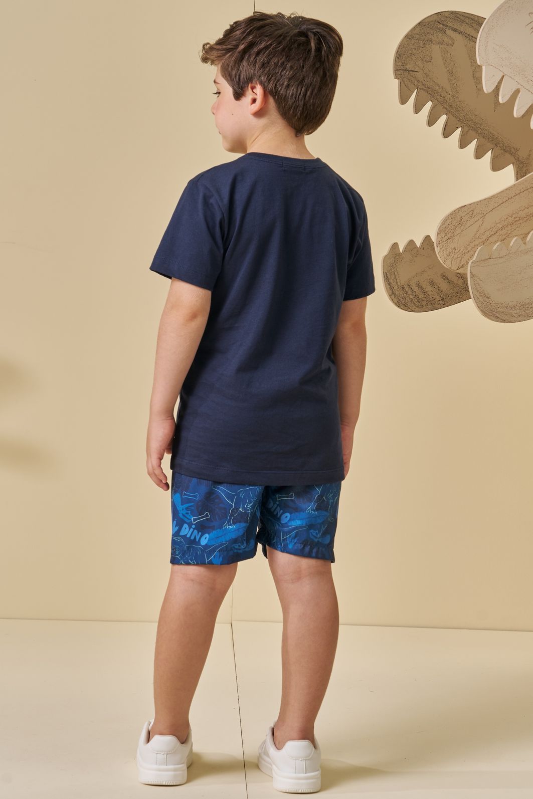 Camiseta em meia malha 94776 LucBoo Infantil Menino Camiseta em meia malha 94776 LucBoo Infantil Menino
