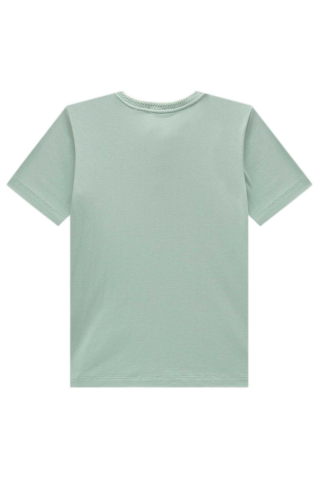 Camiseta em piquet com elastano 99009 LucBoo Infantil Menino Camiseta em piquet com elastano 99009 LucBoo Infantil Menino