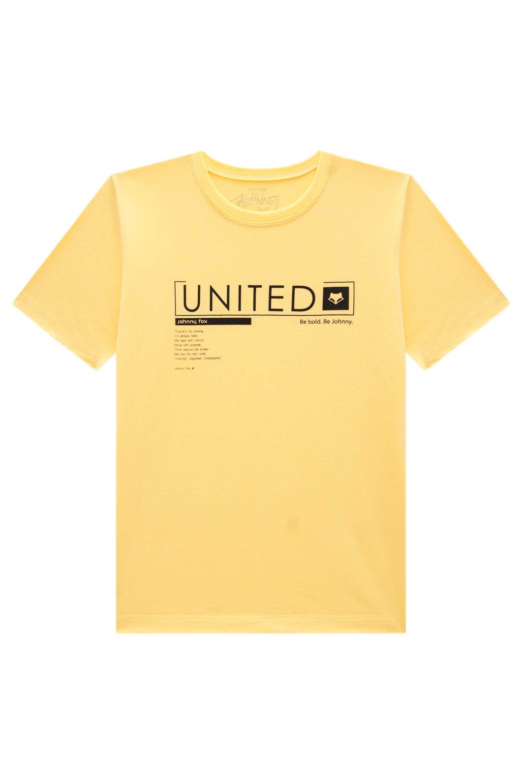 Camiseta em meia malha 96642 Johnny Fox Teen Menino Camiseta em meia malha 96642 Johnny Fox Teen Menino