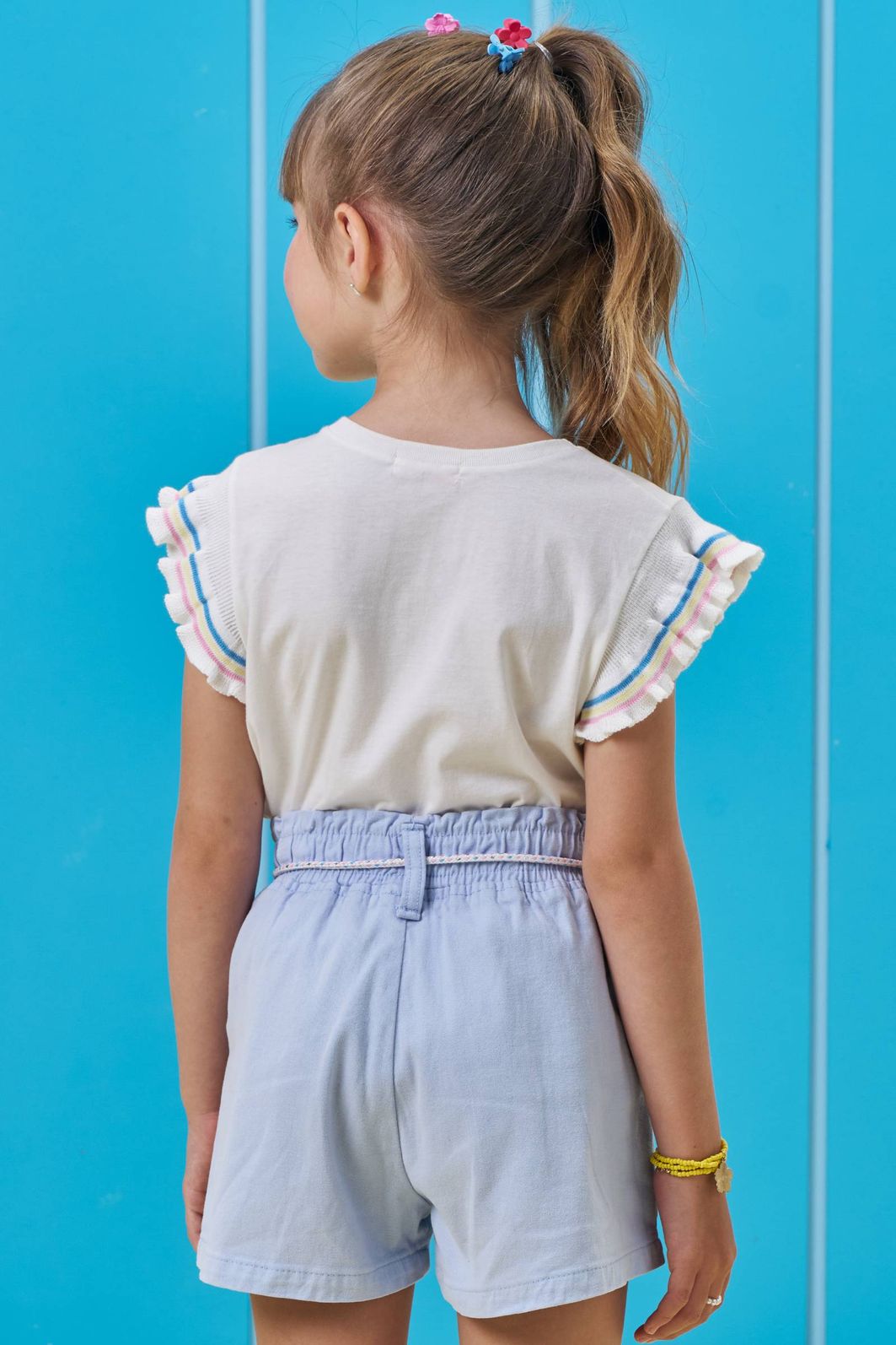 Blusa em meia malha 95995 Kukiê Infantil Menina Blusa em meia malha 95995 Kukiê Infantil Menina
