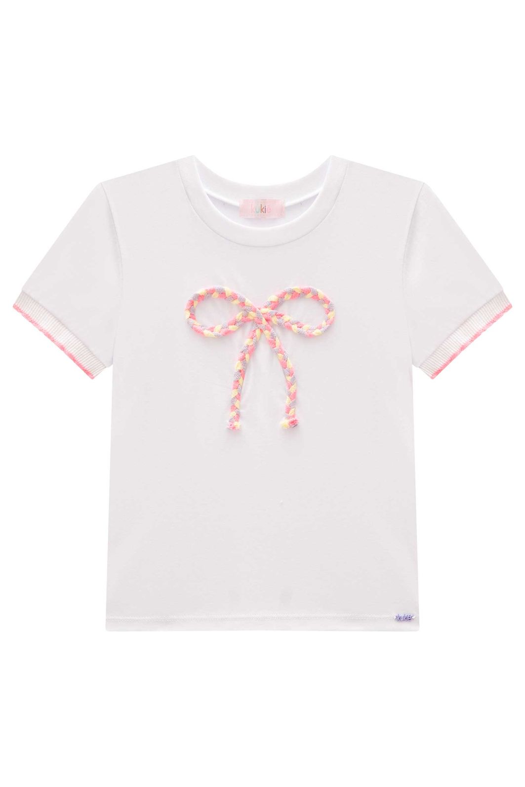 Blusa em meia malha 98442 Kukiê Infantil Menina Blusa em meia malha 98442 Kukiê Infantil Menina