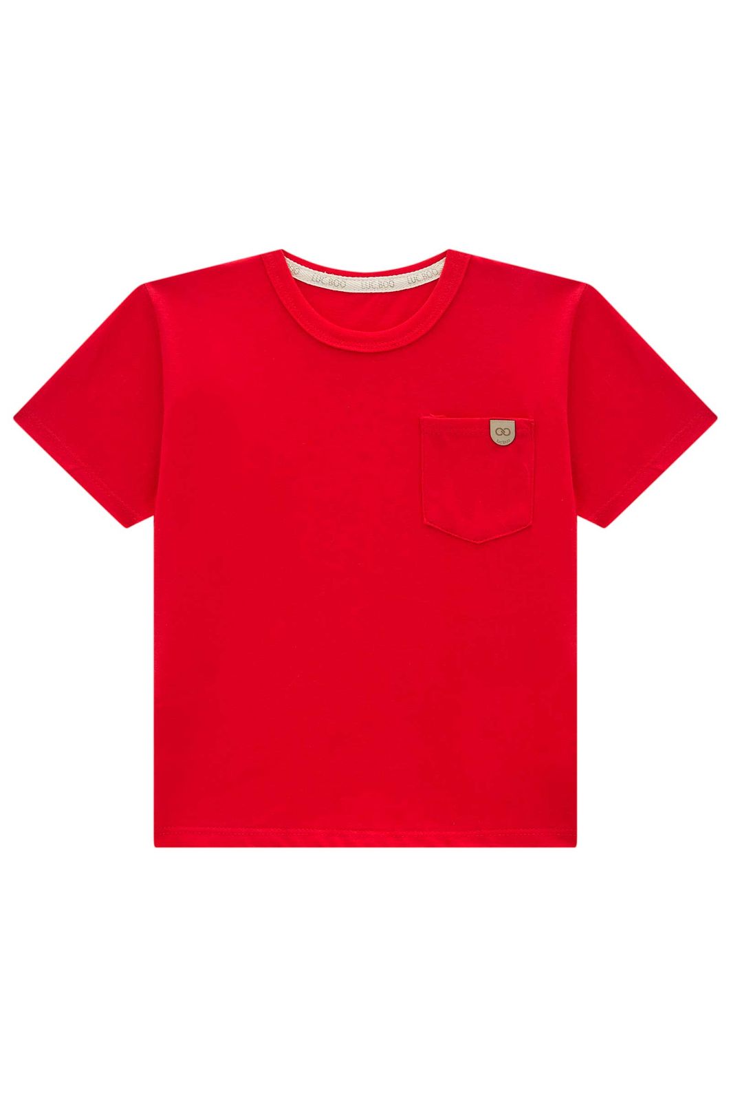 Camiseta em meia malha 95037 LucBoo Infantil Menino Camiseta em meia malha 95037 LucBoo Infantil Menino