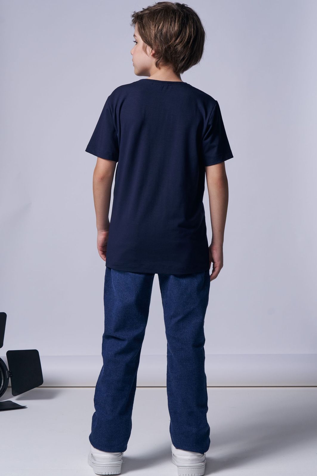 Camiseta em malha modal com elastano 96017 Johnny Fox Teen Menino Camiseta em malha modal com elastano 96017 Johnny Fox Teen Menino