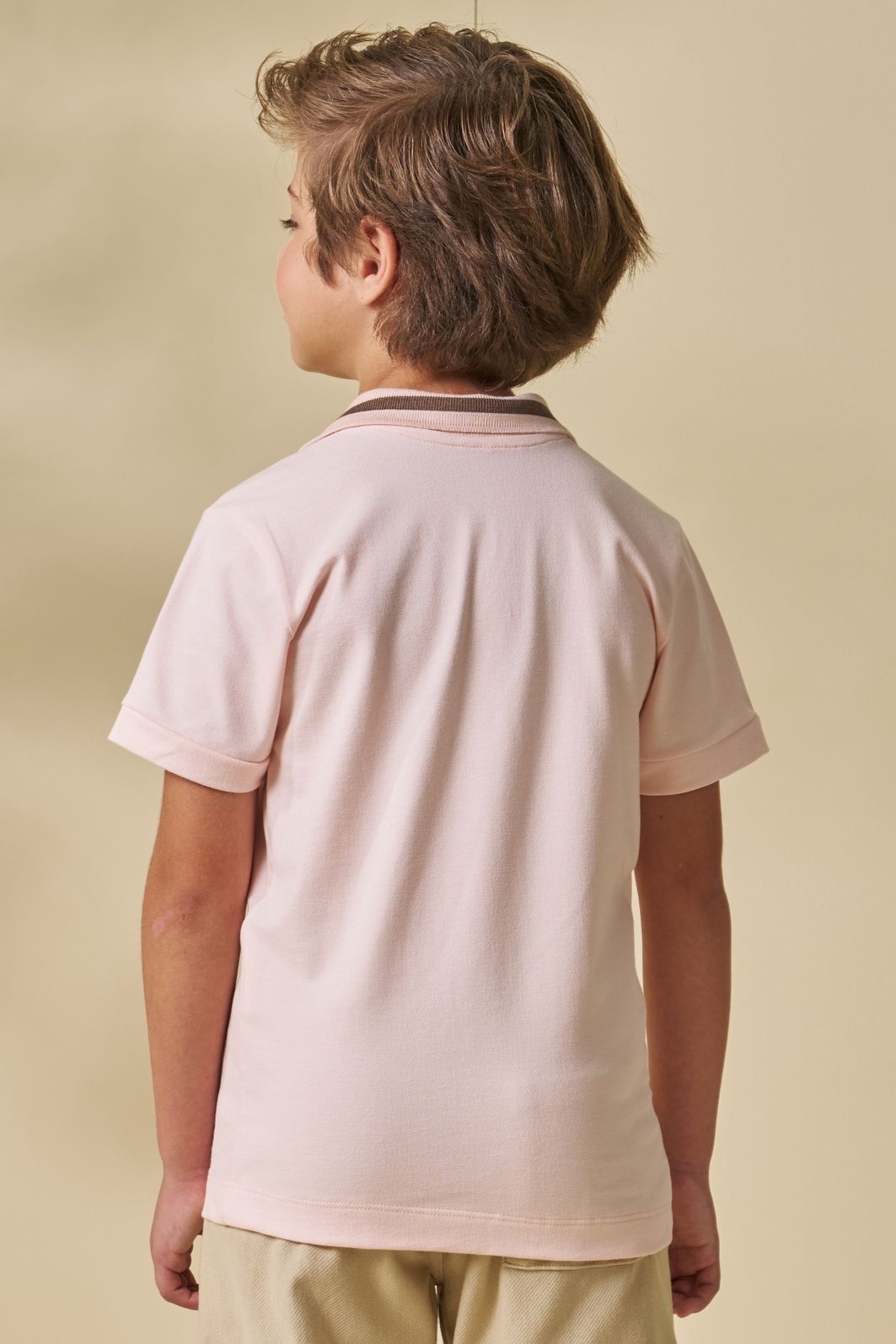 Camisa polo em piquet com elastano 95651 LucBoo Infantil Menino Camisa polo em piquet com elastano 95651 LucBoo Infantil Menino