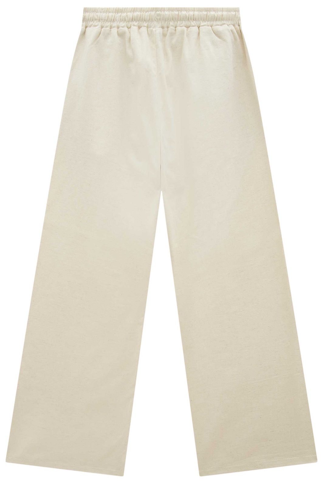 Calça wide leg em linho com elastano 97543 Vic Teen Menina Calça wide leg em linho com elastano 97543 Vic Teen Menina