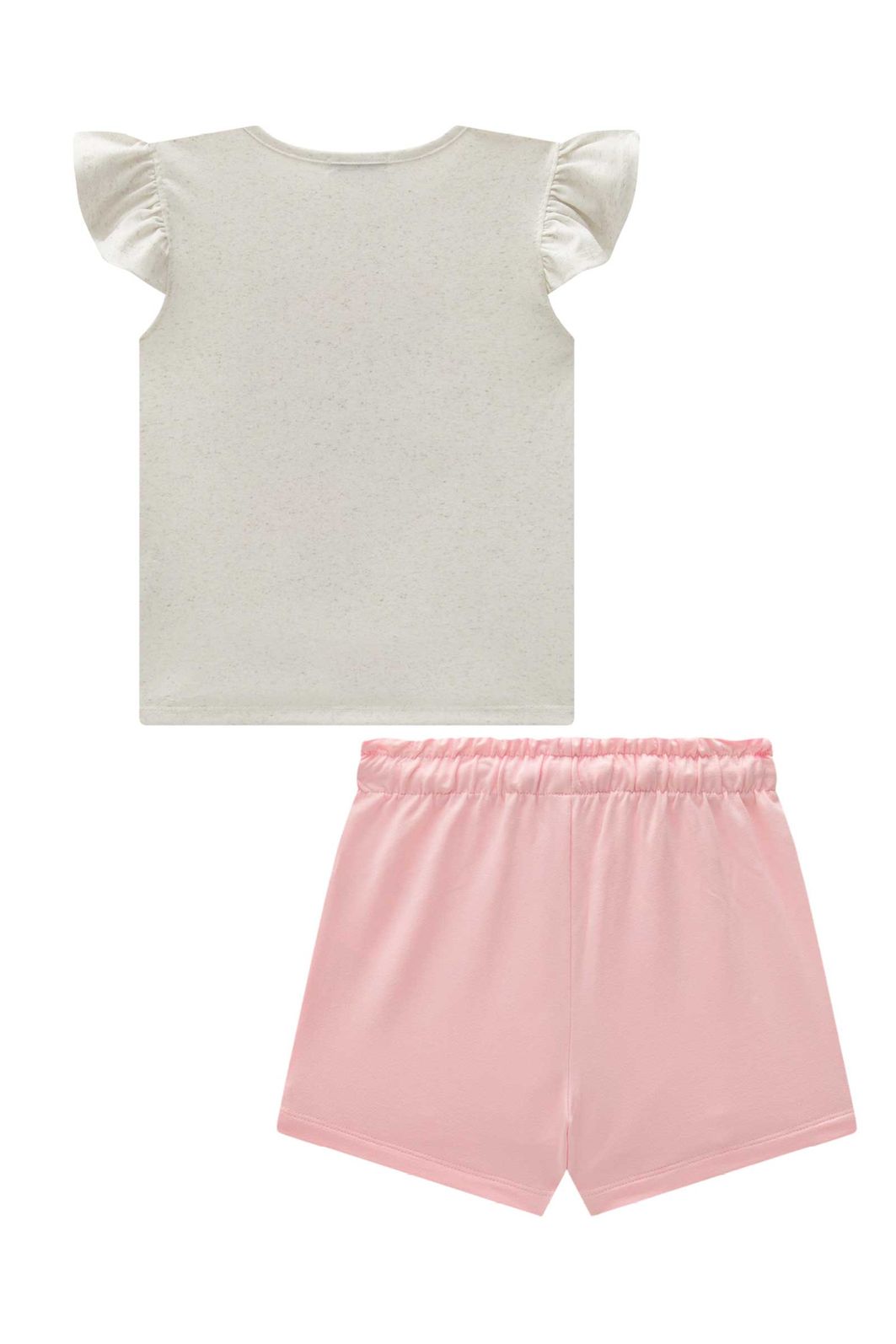 Conjunto de blusa em malha power e shorts saia em molevisco 95878 Infanti Infantil Menina Conjunto de blusa em malha power e shorts saia em molevisco 95878 Infanti Infantil Menina