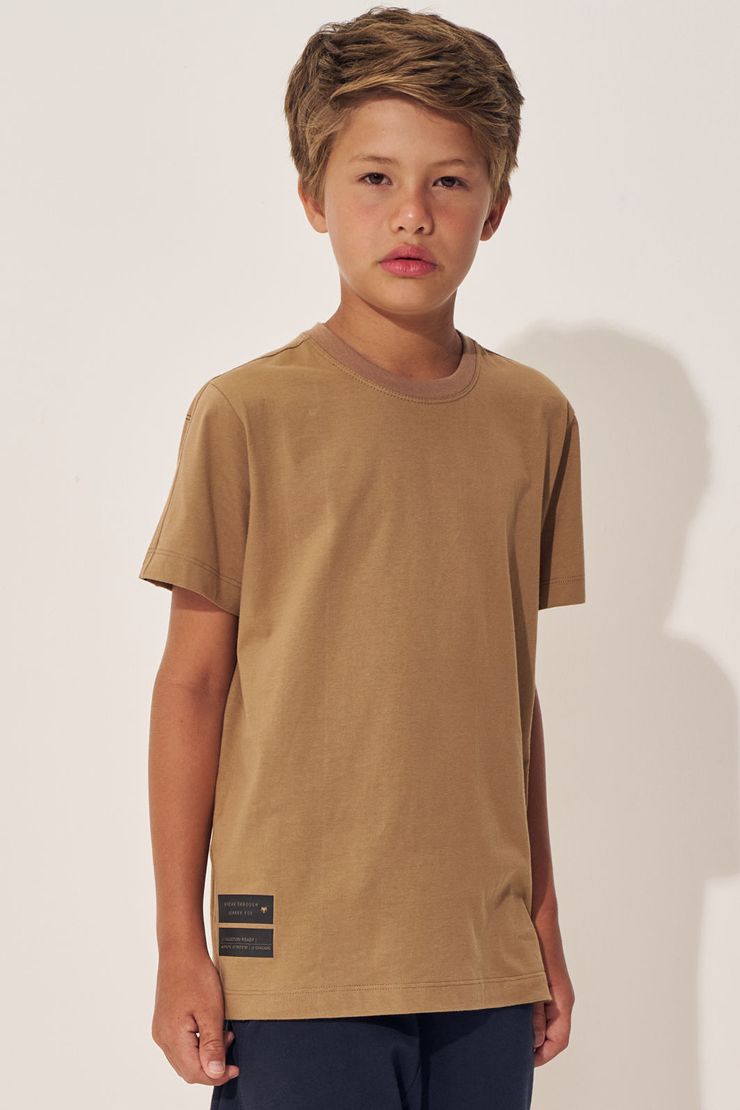 Camiseta em meia malha 97810 Johnny Fox Teen Menino Camiseta em meia malha 97810 Johnny Fox Teen Menino