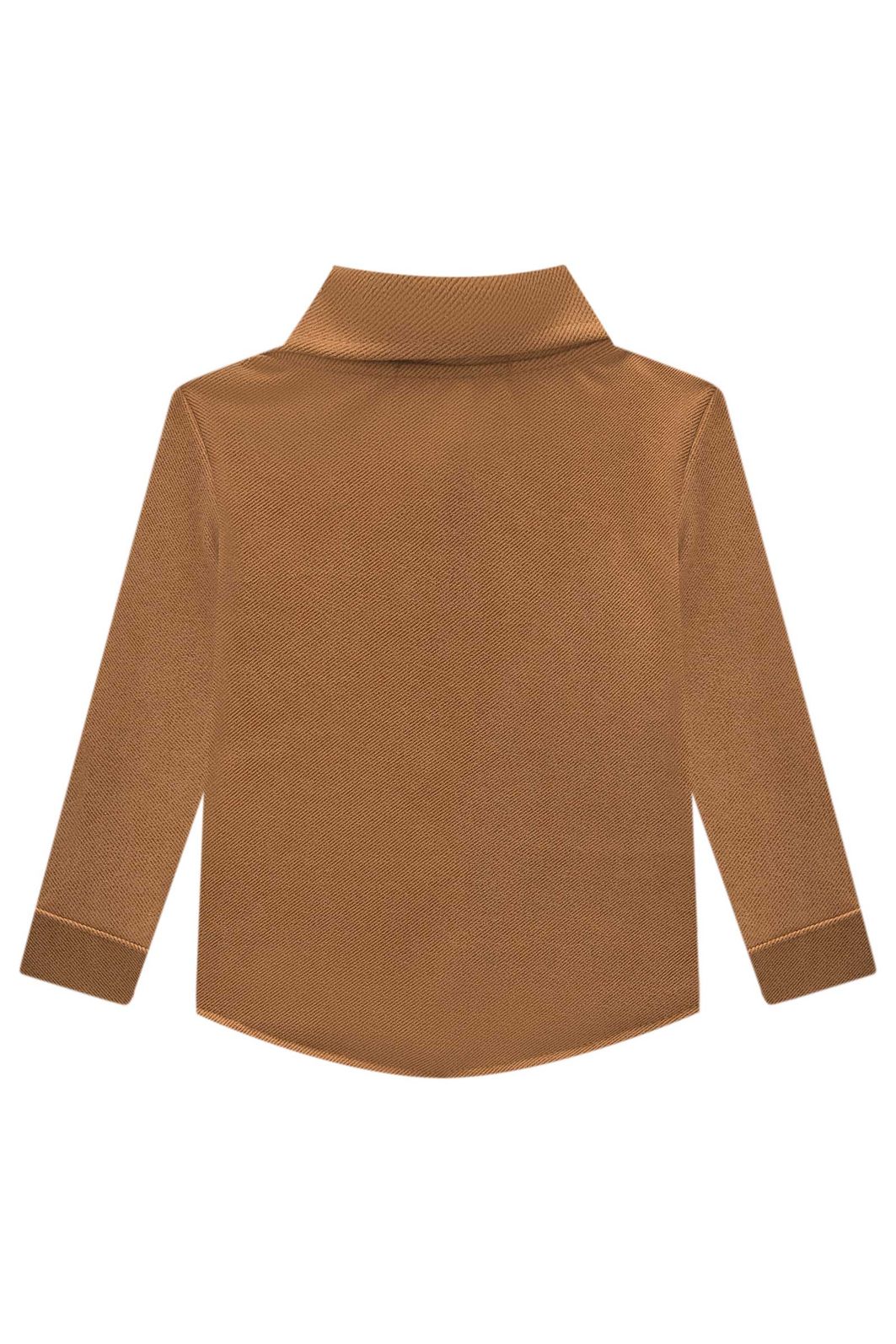 Camisa em tecido twill com elastano 89775 LucBoo Bebê Menino Camisa em tecido twill com elastano 89775 LucBoo Bebê Menino