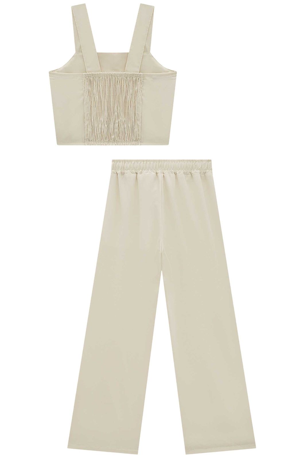 Conjunto de regata e calça em alfaiataria brunello 95937 Lilimoon Teen Menina Conjunto de regata e calça em alfaiataria brunello 95937 Lilimoon Teen Menina