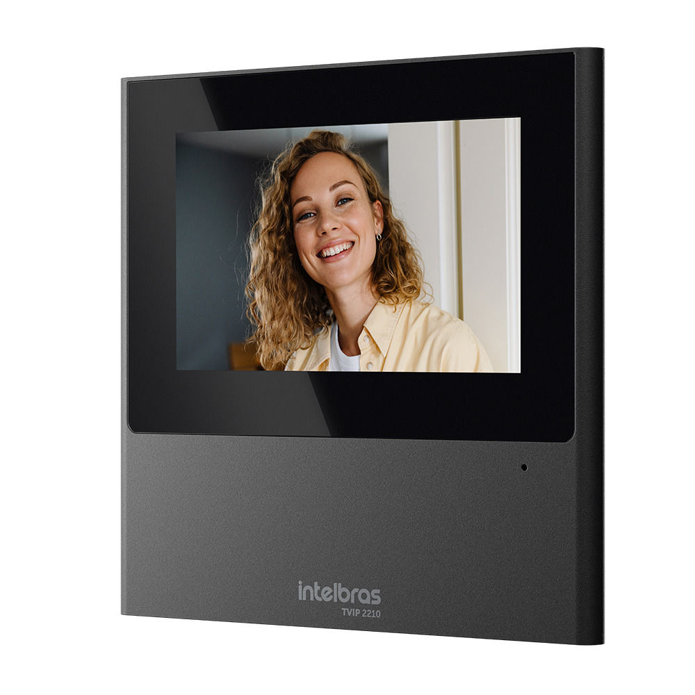 Terminal de videoporteiro IP - TVIP 2210 Preto