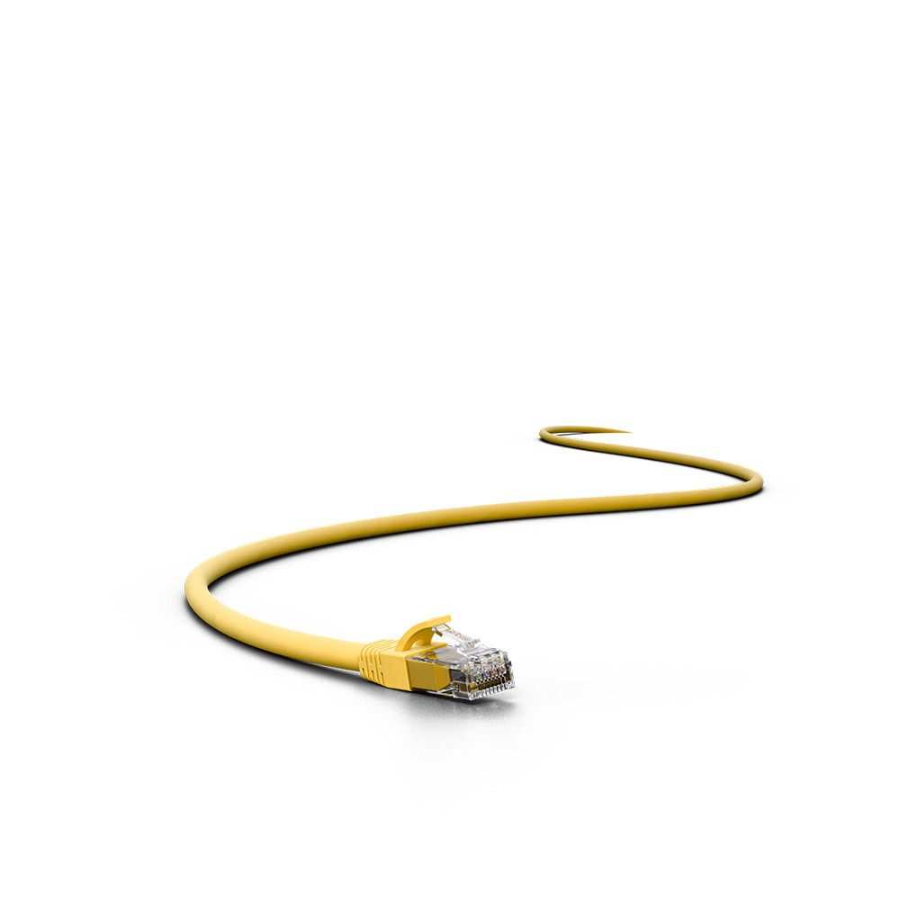 Patch Cord IMPACT GIGA U/UTP 4P CAT6 LSZH AMARELO 0,5M Patch Cord IMPACT GIGA U/UTP 4P CAT6 LSZH AMARELO 0,5M