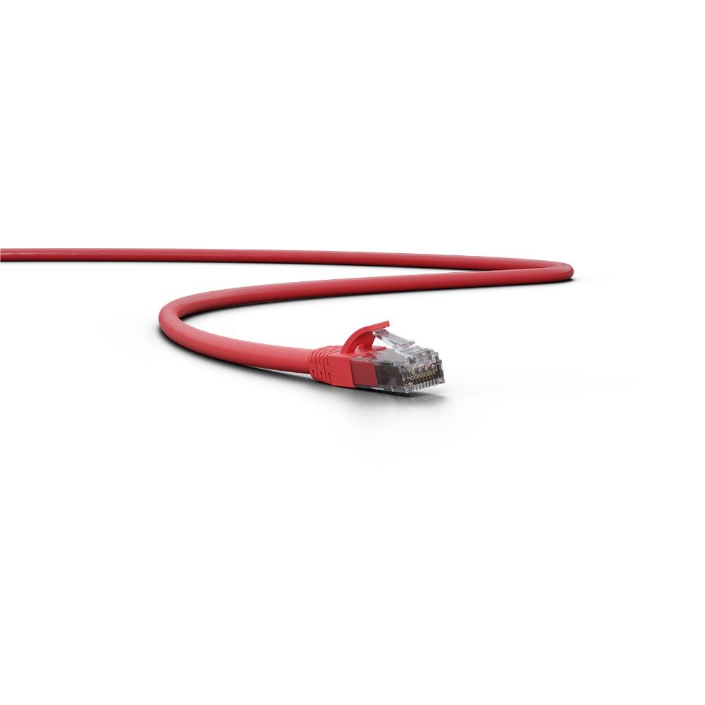 Patch Cord Impact - GIGA UTP CAT6 4P 1,0M Vermelho Patch Cord Impact - GIGA UTP CAT6 4P 1,0M Vermelho