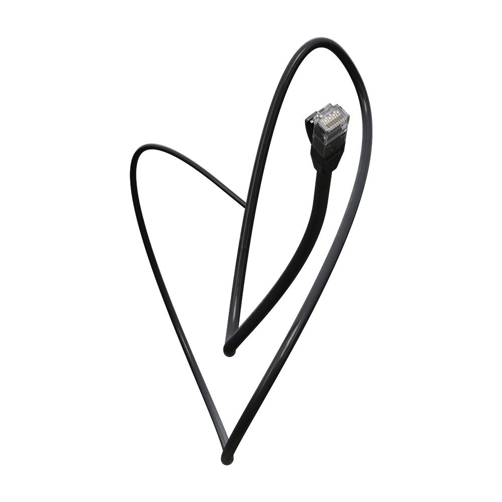 Patch Cord Impact - LAN UTP CAT5E 4P 1,5M Preto