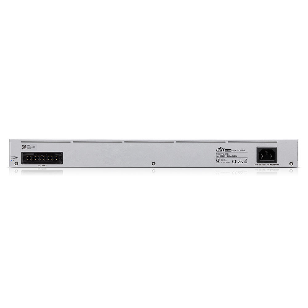 Switch 48 portas com 40 portas PoE+ 8 portas PoE++ 4 portas SFP+ de 10 Giga USW-PRO-48-POE-BR