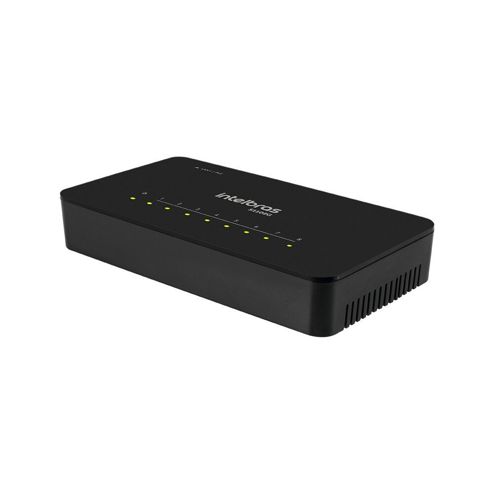 Switch Não Gerenciável 8 portas Gigabit Ethernet - S1108G