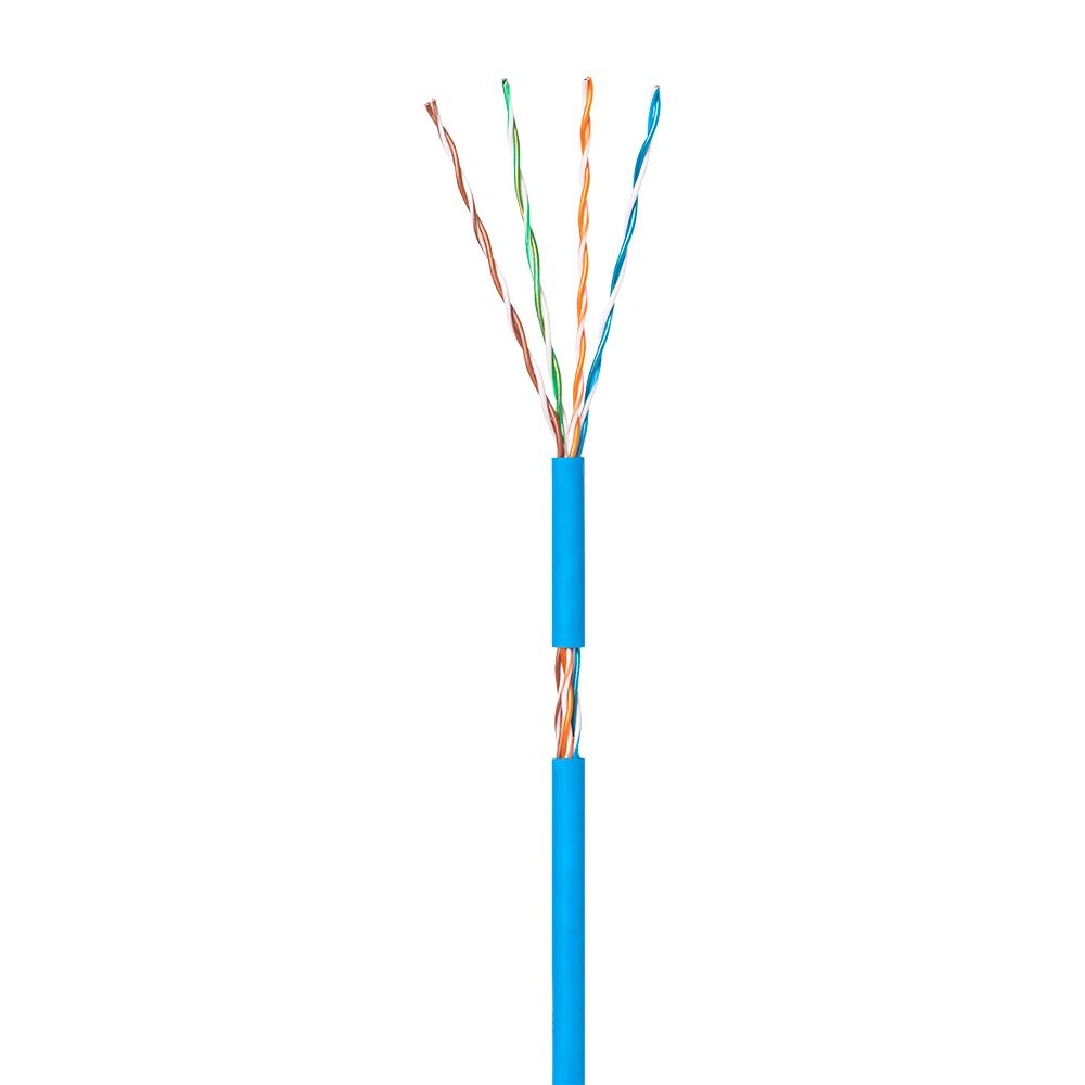Cabo U/UTP LAN para redes de dados categoria CAT.5e - IMPACT LAN CAT.5e Azul 305M Cabo U/UTP LAN para redes de dados categoria CAT.5e - IMPACT LAN CAT.5e Azul 305M