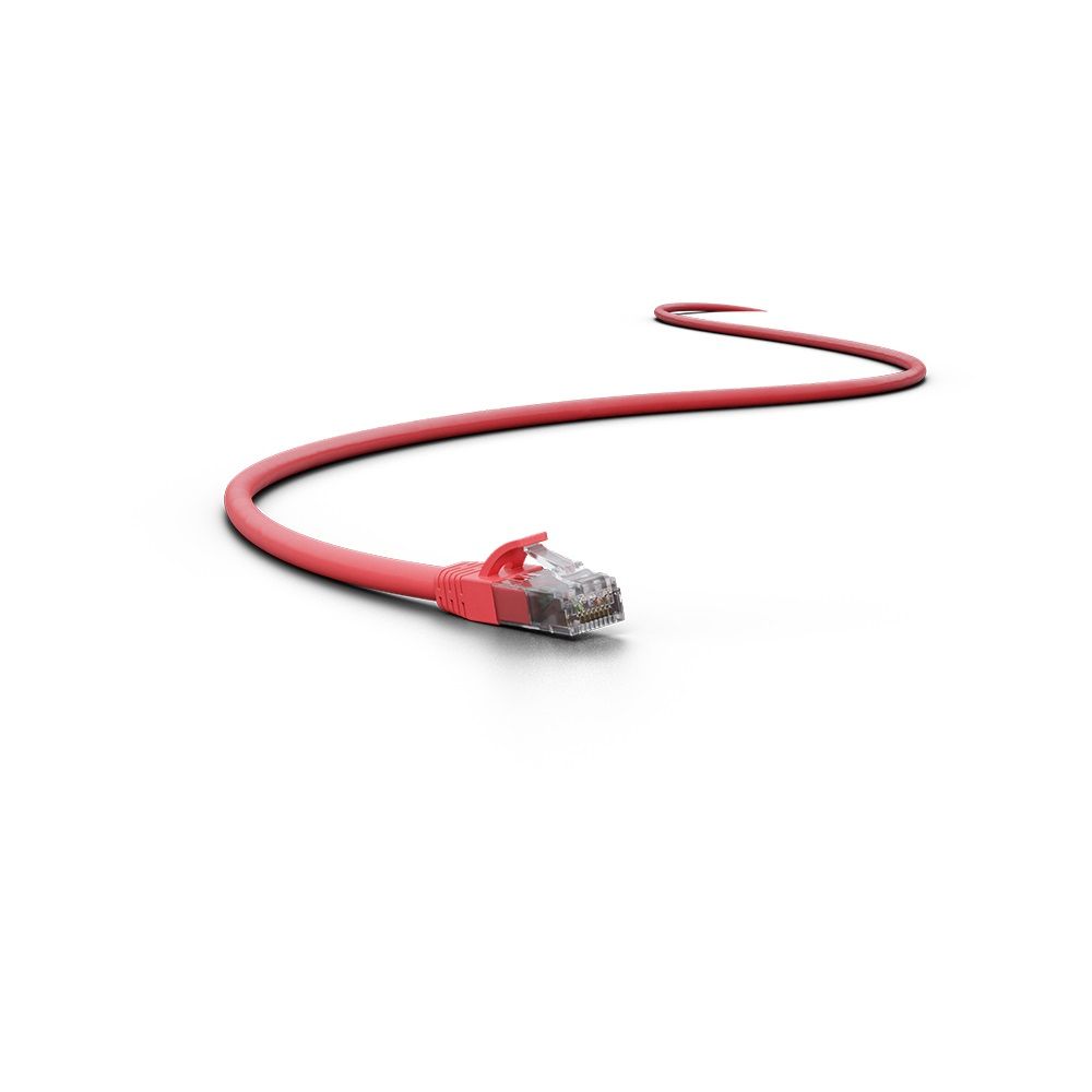 Patch Cord Impact - GIGA UTP CAT6 4P 1,0M Vermelho Patch Cord Impact - GIGA UTP CAT6 4P 1,0M Vermelho