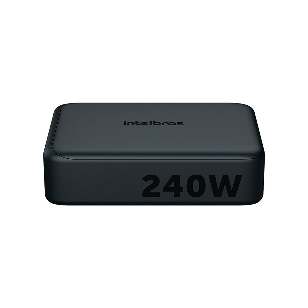 Carregador de mesa multiportas turbo 240W - EC 40 Desktop 240W GaN