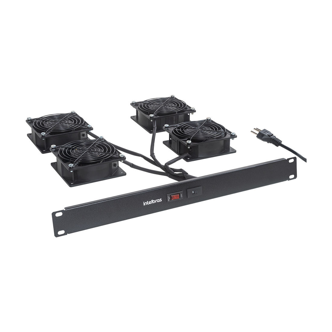 Kit ventilação para Racks com 4 ventiladores - KVR 4V