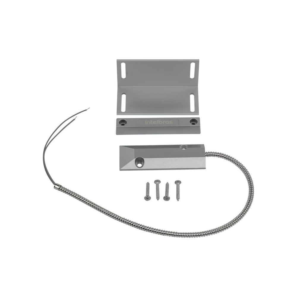 Sensor magnético de abertura com fio - XAS Porta de Aço SP com Suporte Sensor magnético de abertura com fio - XAS Porta de Aço SP com Suporte