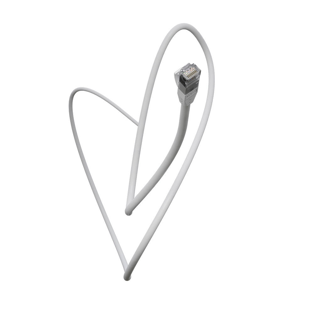 Patch Cord IMPACT GIGA U/UTP 4P CAT6 LSZH BRANCO 2,0M