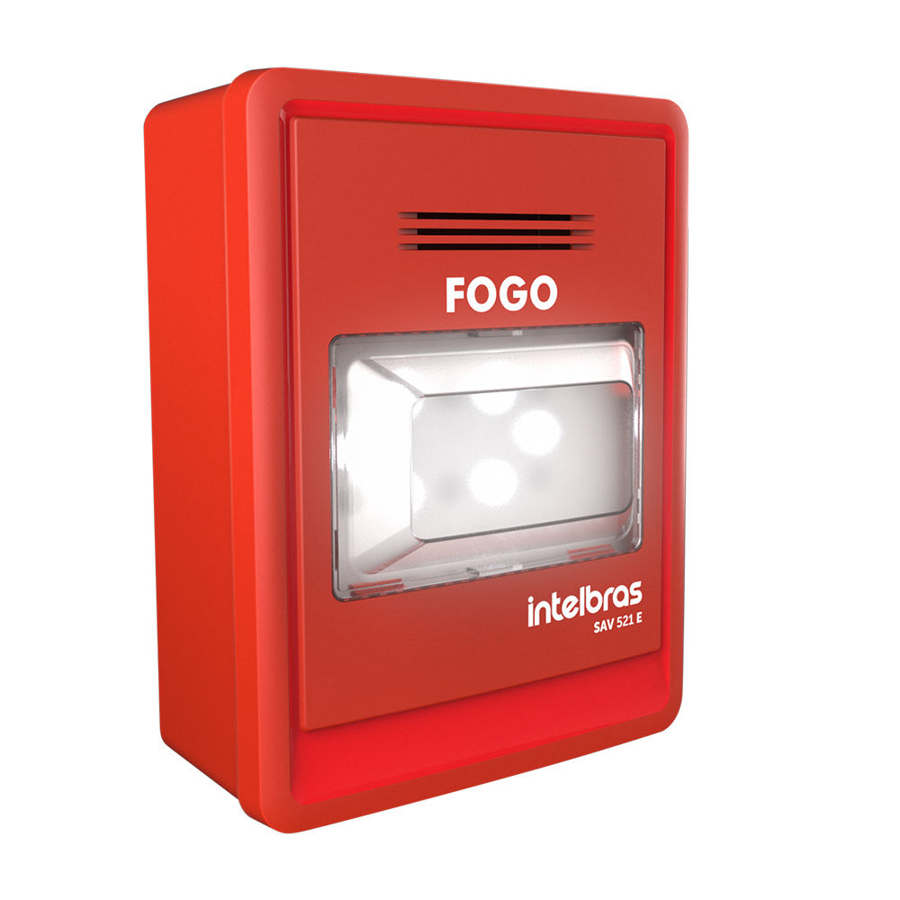 Sinalizador audiovisual endereçável - SAV 521E