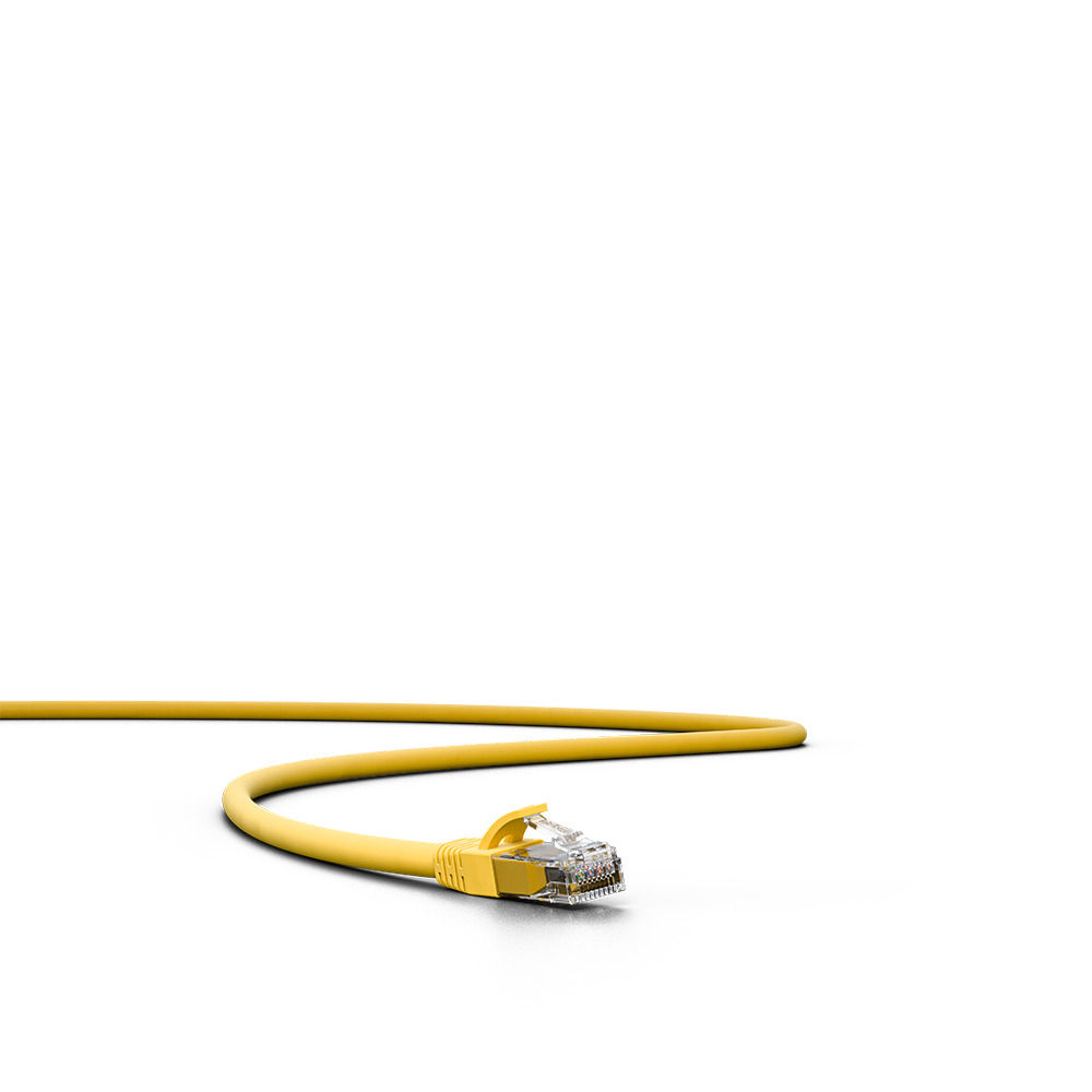 Patch Cord IMPACT GIGA U/UTP 4P CAT6 LSZH AMARELO 0,5M Patch Cord IMPACT GIGA U/UTP 4P CAT6 LSZH AMARELO 0,5M