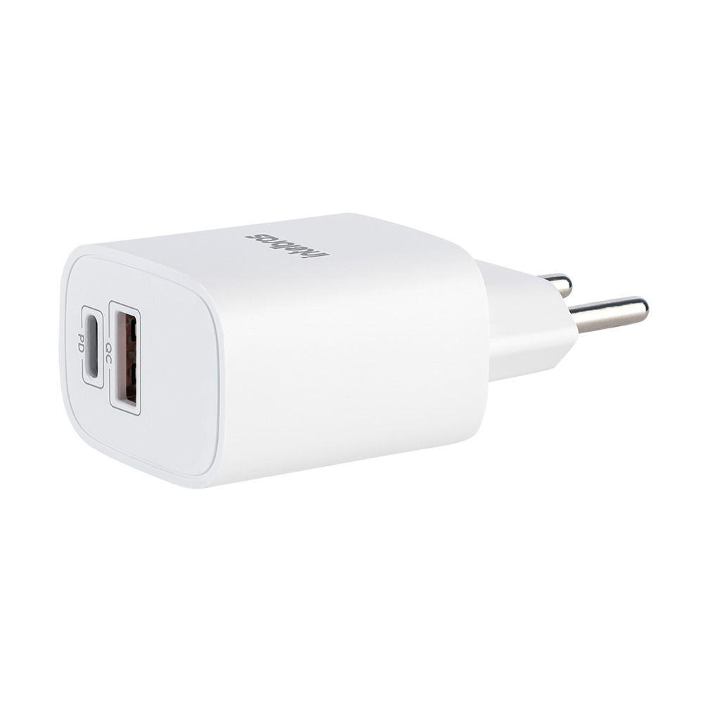 Carregador ultrarrápido com 2 portas USB - EC 11 Power 20 W Carregador ultrarrápido com 2 portas USB - EC 11 Power 20 W