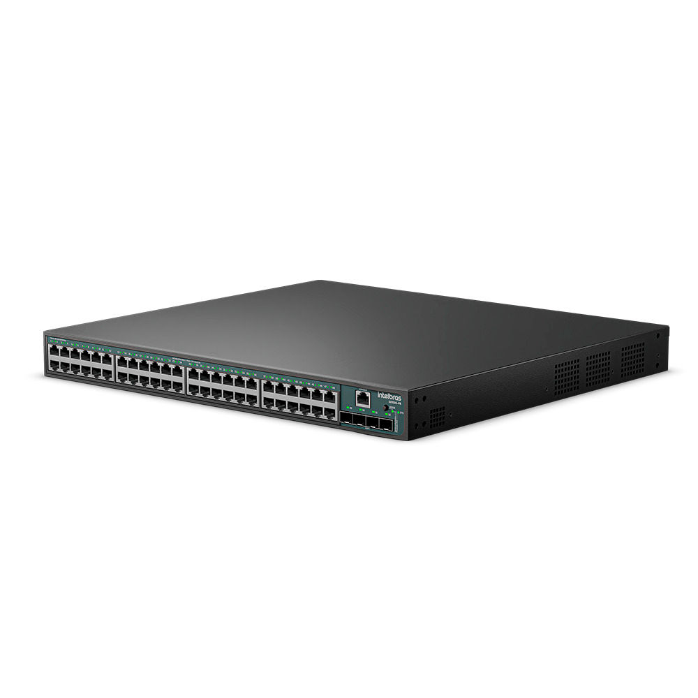Switch Gerenciável 48 portas Gigabit PoE e 4 portas SFP+ - S2352G-PB