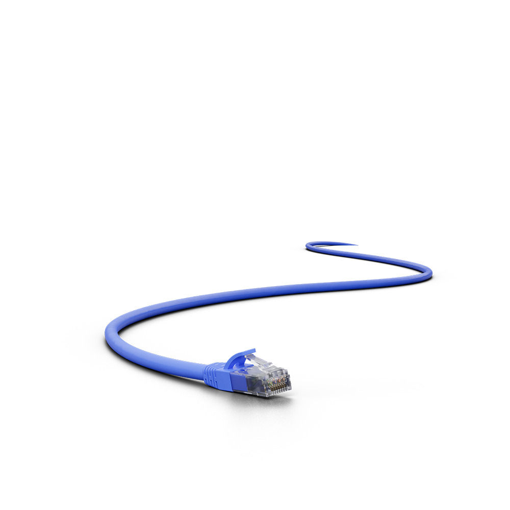 Patch Cord IMPACT GIGA U/UTP 4P CAT6 LSZH AZUL 1,5M