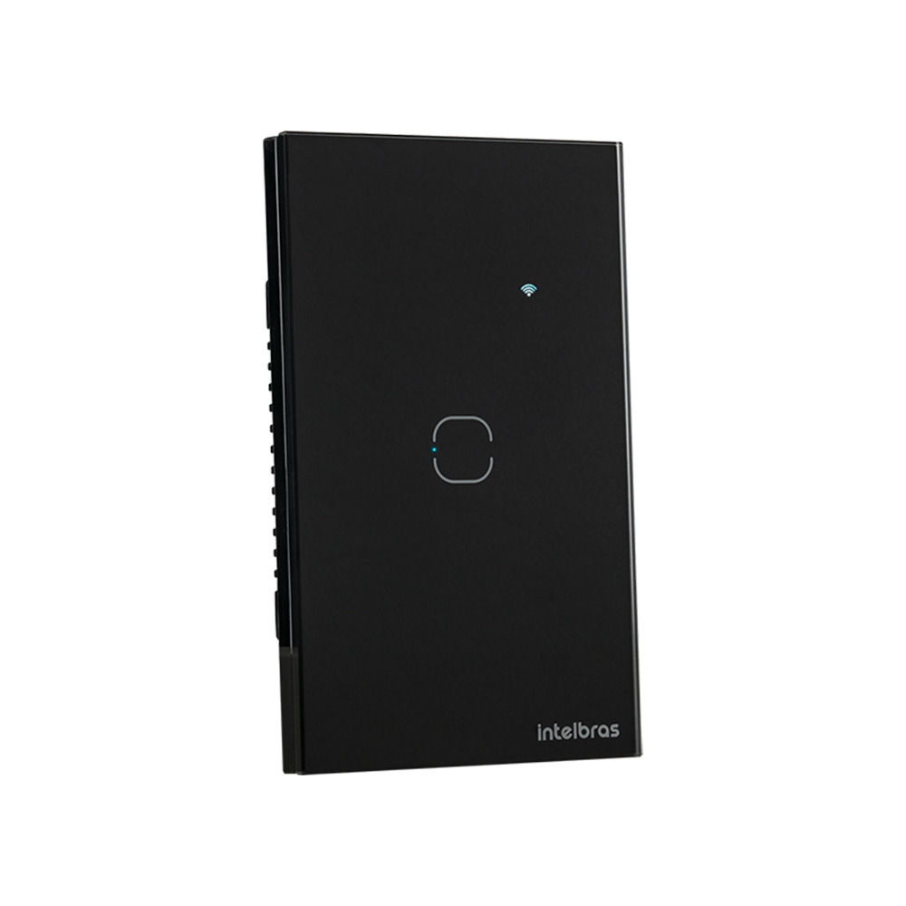 Interruptor touch inteligente zigbee Preto - EZS 1001 Interruptor touch inteligente zigbee Preto - EZS 1001
