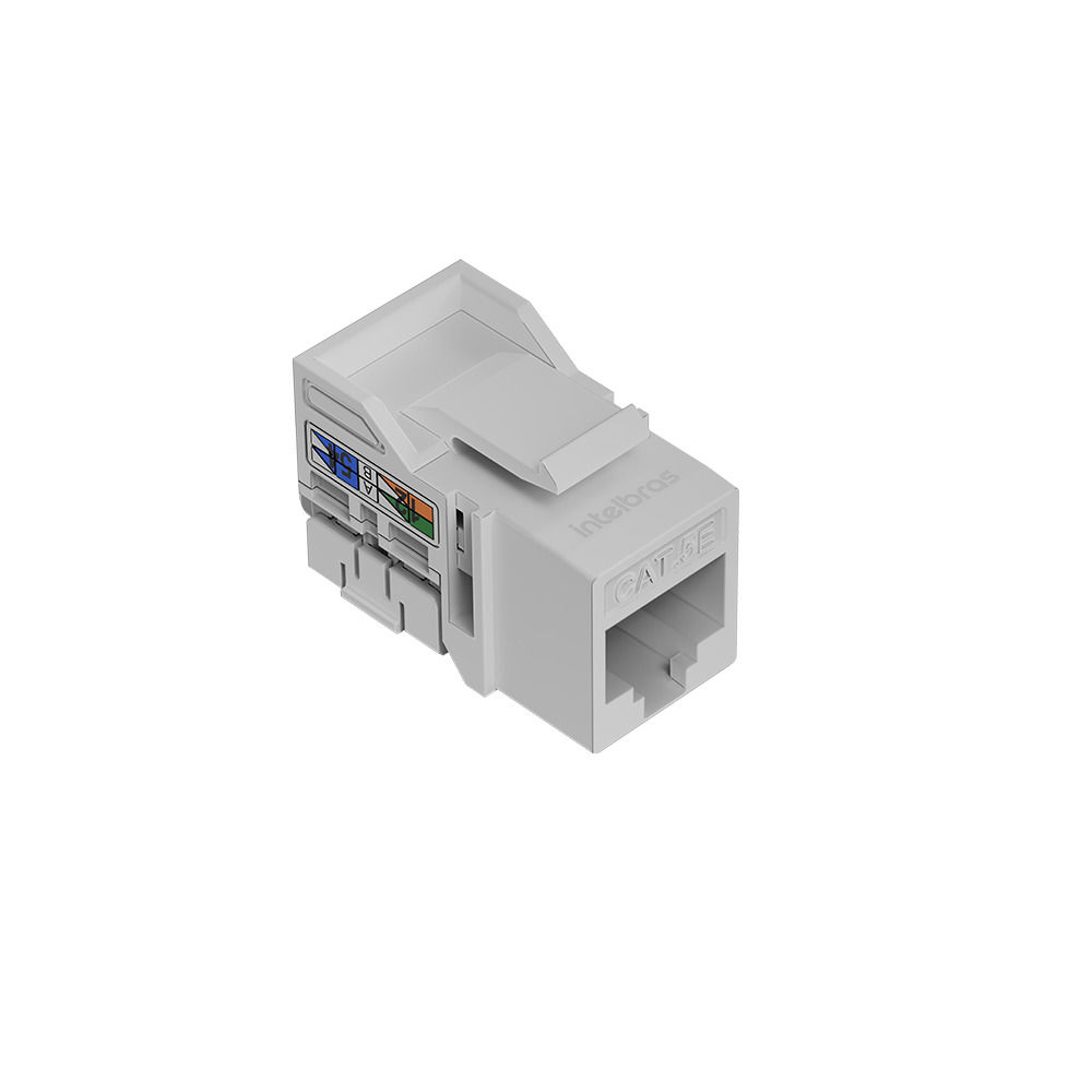 Conector RJ45 FEMEA 90° CAT 5E Keystone Jack Conector RJ45 FEMEA 90° CAT 5E Keystone Jack