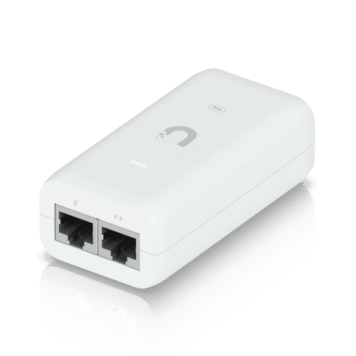 Conversor Ubiquiti Fast 10/100 - POE-48-24W-WH (NÃO COMPATÍVEL COM APs GIGA)