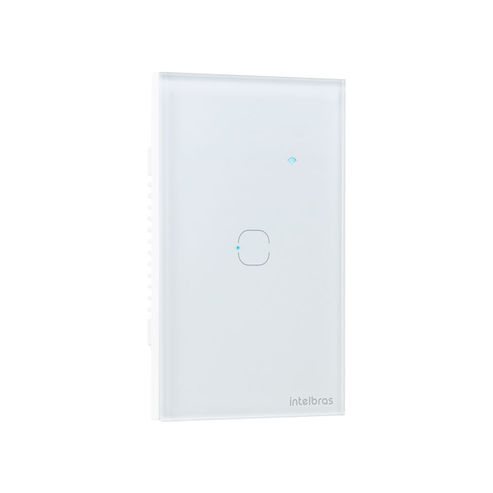 Interruptor touch smart Wi-Fi - EWS 1001 Branco Interruptor touch smart Wi-Fi - EWS 1001 Branco