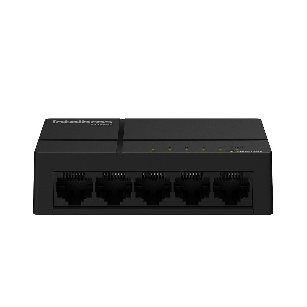 Switch Não Gerenciável 5 portas Gigabit Ethernet - S1105G