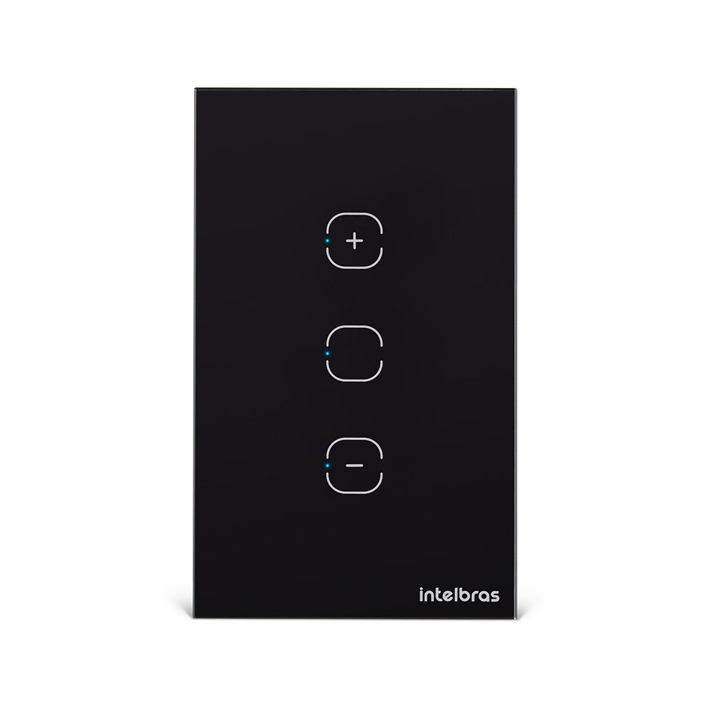 Interruptor dimmer touch smart Wi-Fi - EWS 1101 Preto Interruptor dimmer touch smart Wi-Fi - EWS 1101 Preto