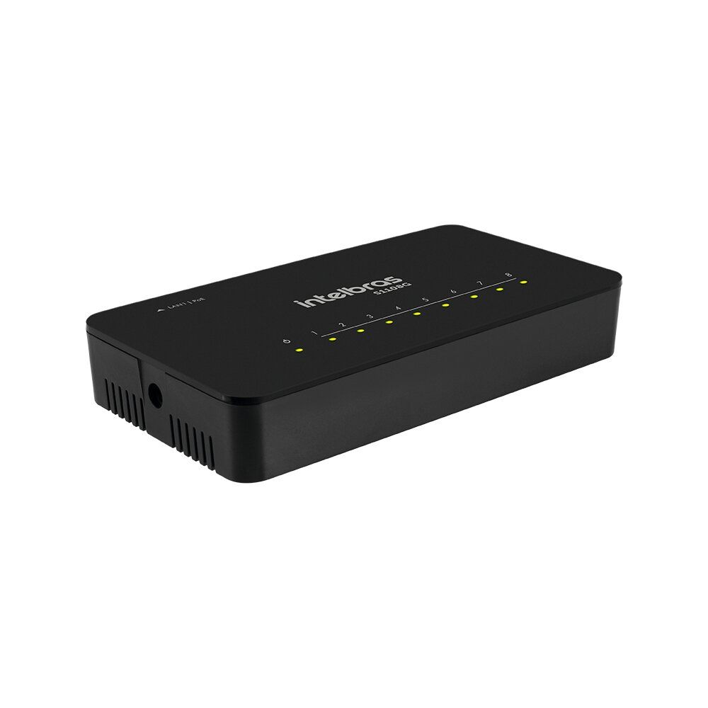 Switch Não Gerenciável 8 portas Gigabit Ethernet - S1108G