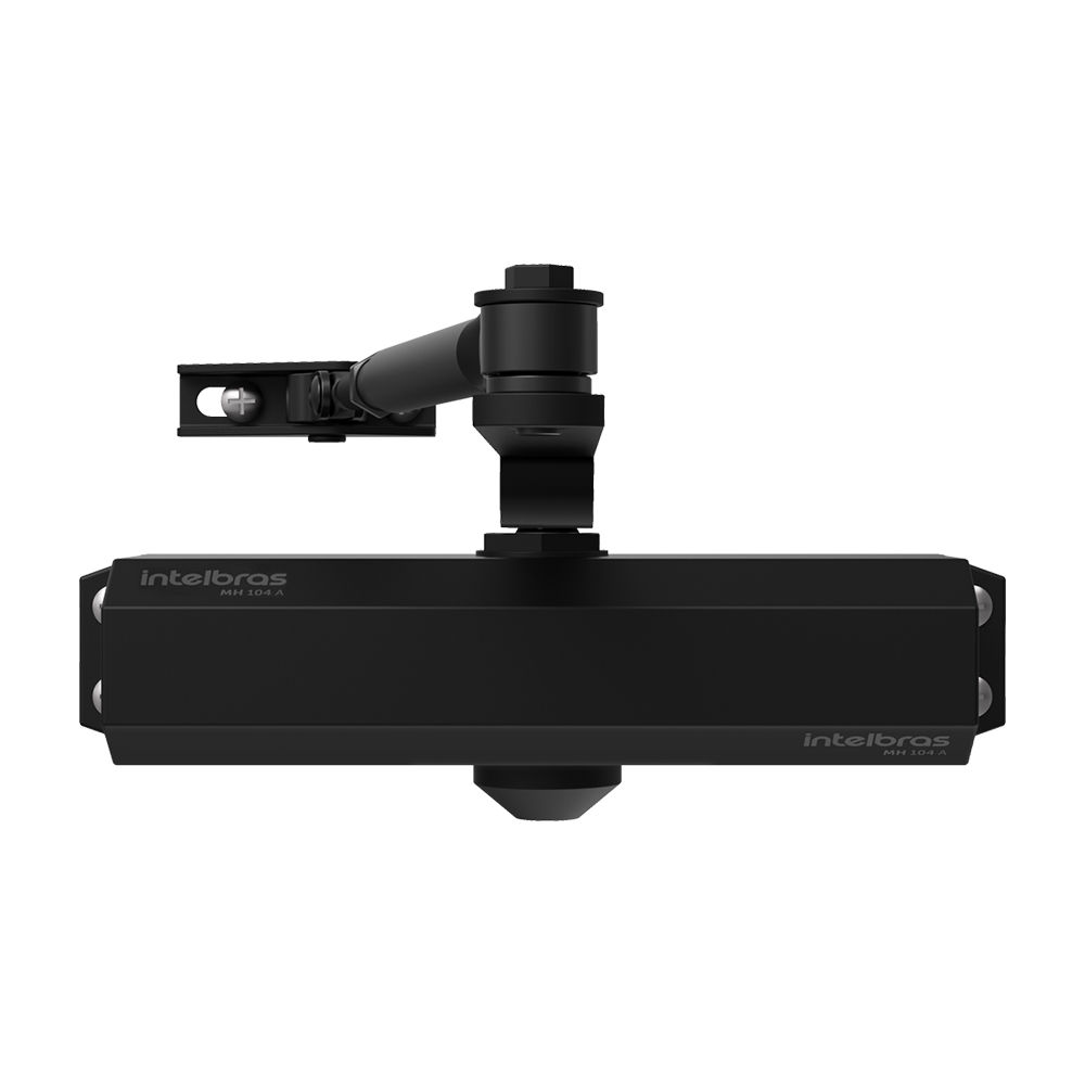 Mola Hidráulica Aérea para portas de até 85Kg - MH 104 A Preta