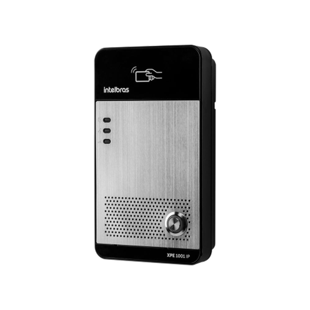 Porteiro eletrônico IP de tecla única - XPE 1001 IP Porteiro eletrônico IP de tecla única - XPE 1001 IP