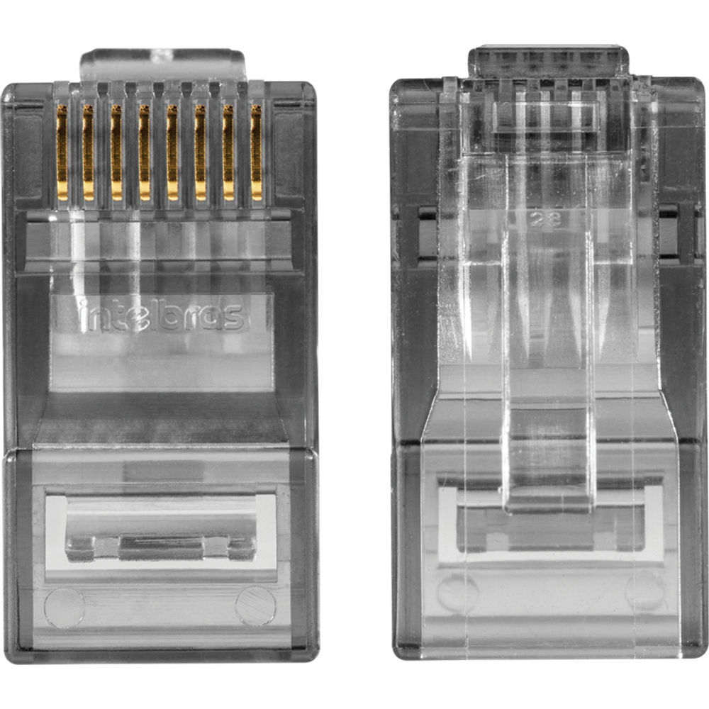Conector RJ45 CAT6 - CONEX 3000 RJ45 CAT6 (Pacote 20 unidades) Conector RJ45 CAT6 - CONEX 3000 RJ45 CAT6 (Pacote 20 unidades)